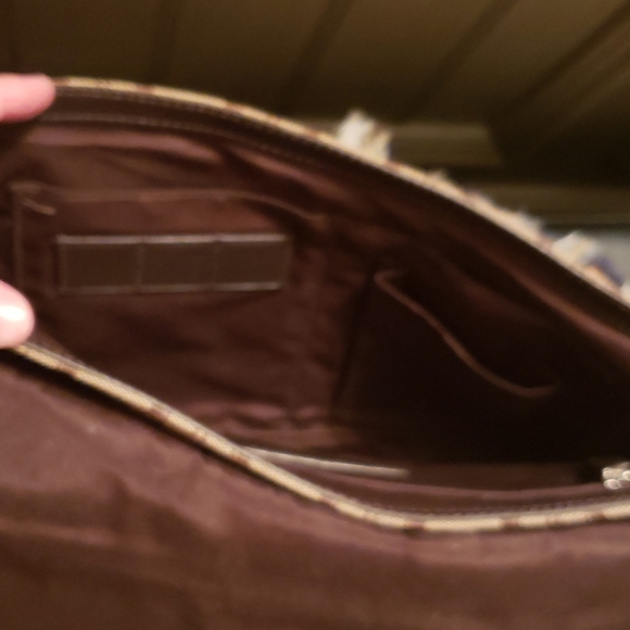 💥HP💥Coach Signature Voyager Crossbody Messenger - Picture 12 of 16